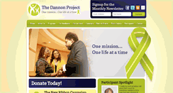 Desktop Screenshot of dannonproject.org